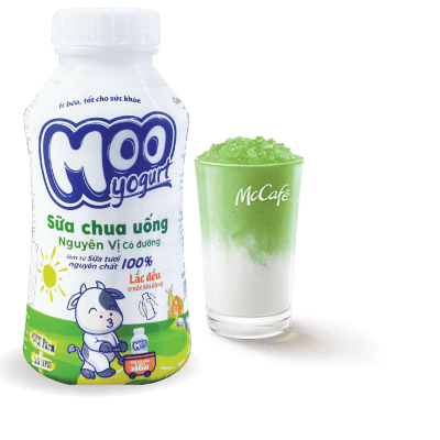 Sữa Chua Uống Nguyên Vị Có Đường Moo Yogurt (300 ml)