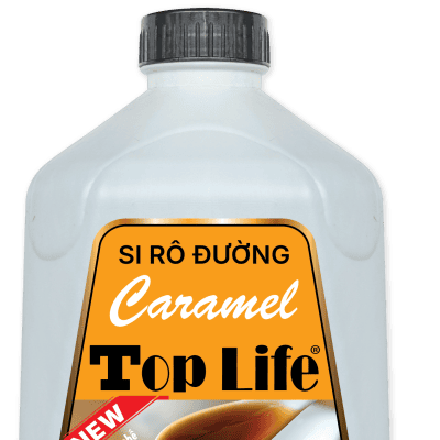 Bình Siro Đường Nâu Caramel Top Life 2.5kg