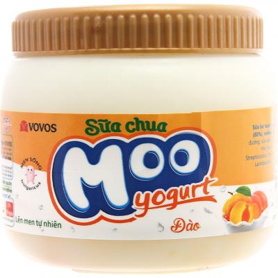 Sữa chua Moo Yogurt 180g ( vị đào )